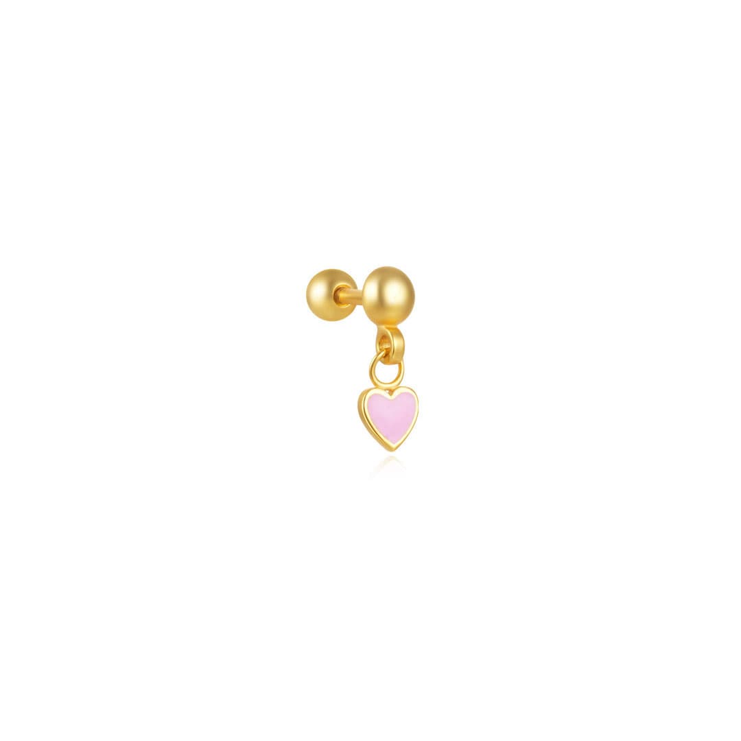 Helena – Boucles d'oreilles en or à la silhouette élégante