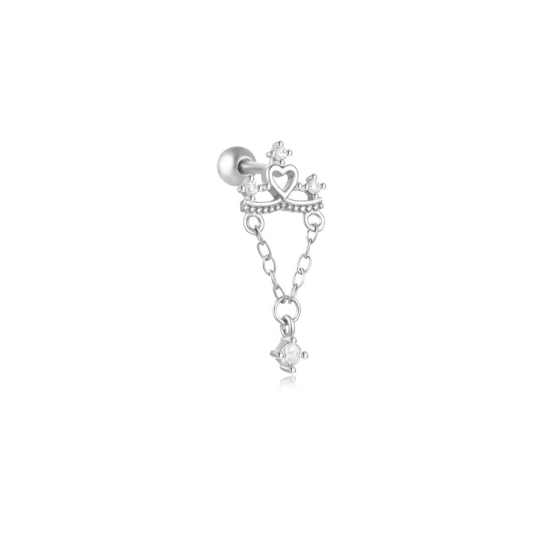 Helena – Boucles d'oreilles en or à la silhouette élégante