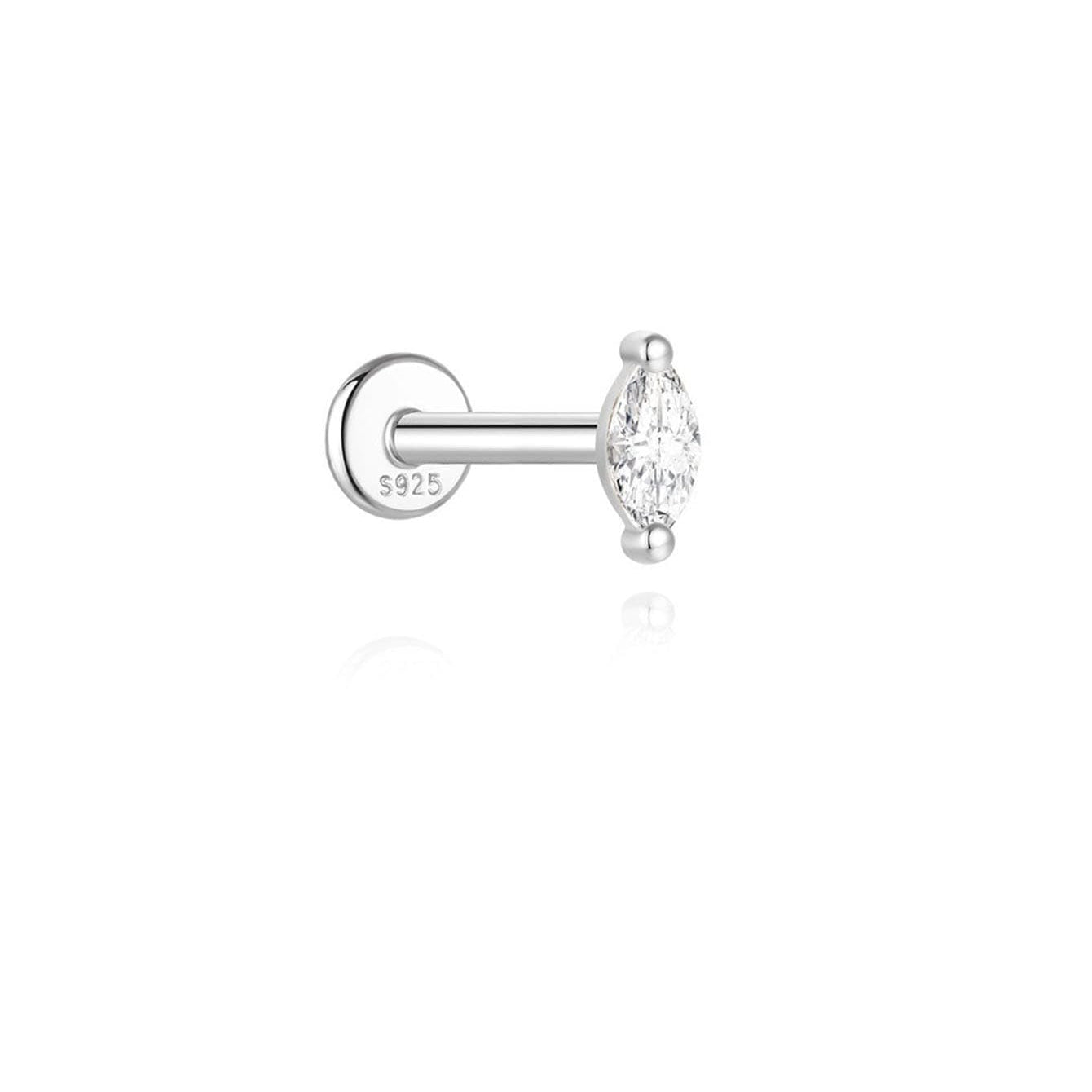 Helena – Boucles d'oreilles en or au design naturel.