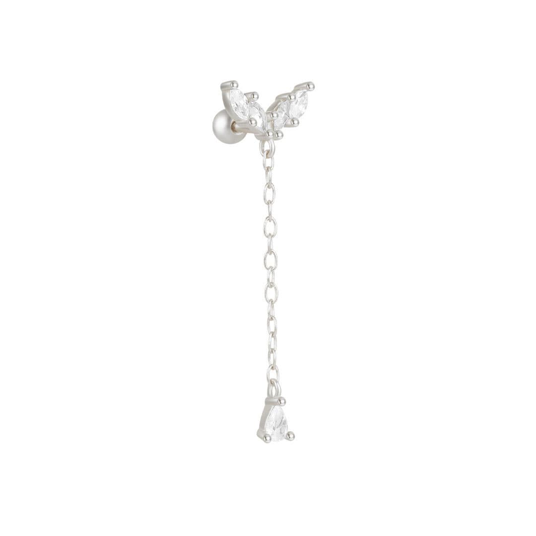 Carla – Boucles d'oreilles en or au design élégant.