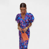 Robe à Manches Longues avec Volants