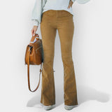 Jean Taille Haute à Jambes Évasées