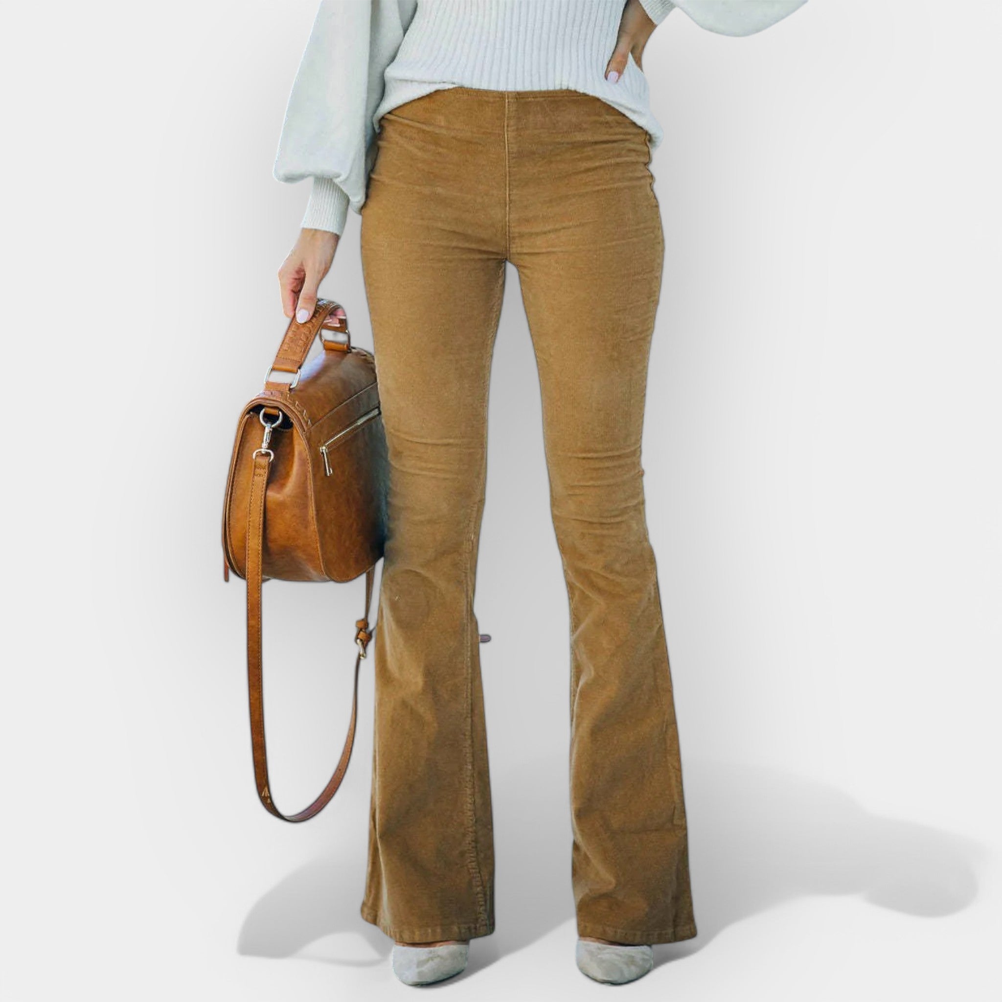 Jean Taille Haute à Jambes Évasées