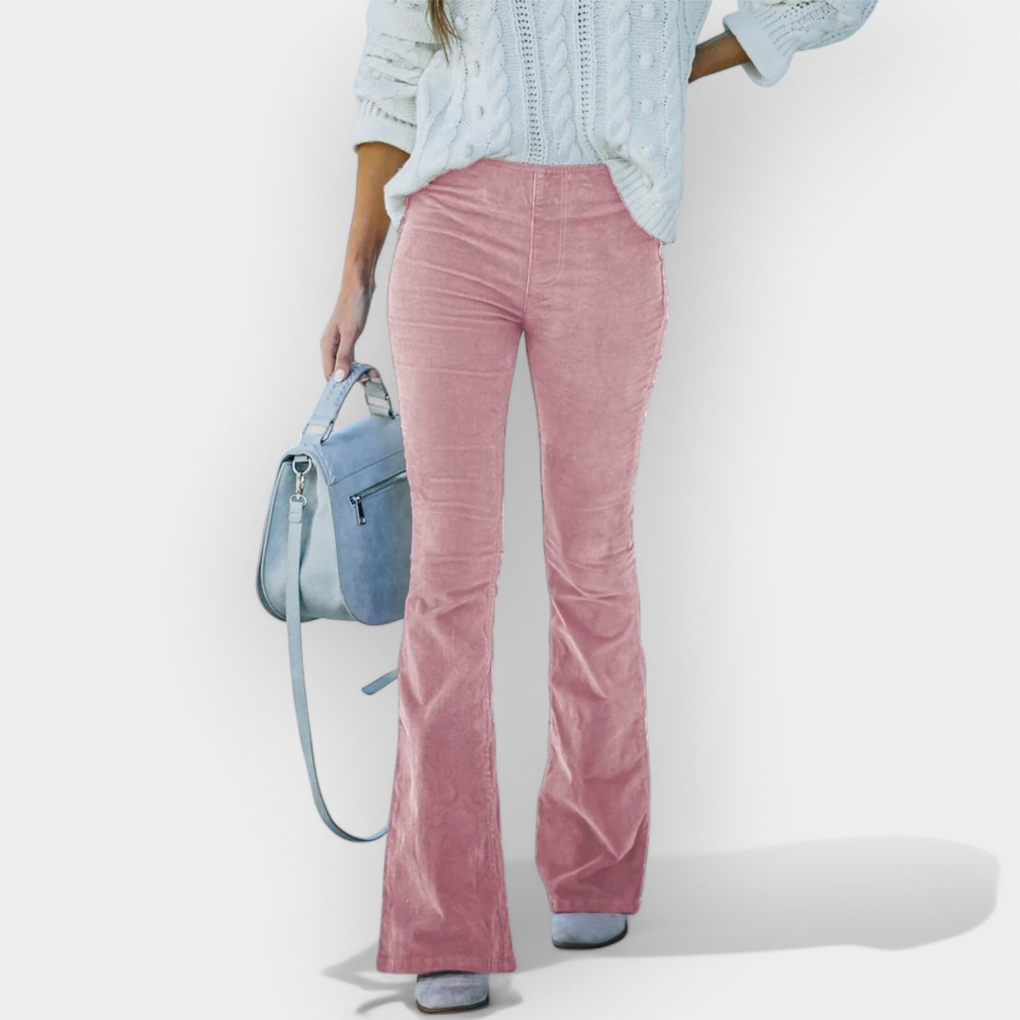 Jean Taille Haute à Jambes Évasées