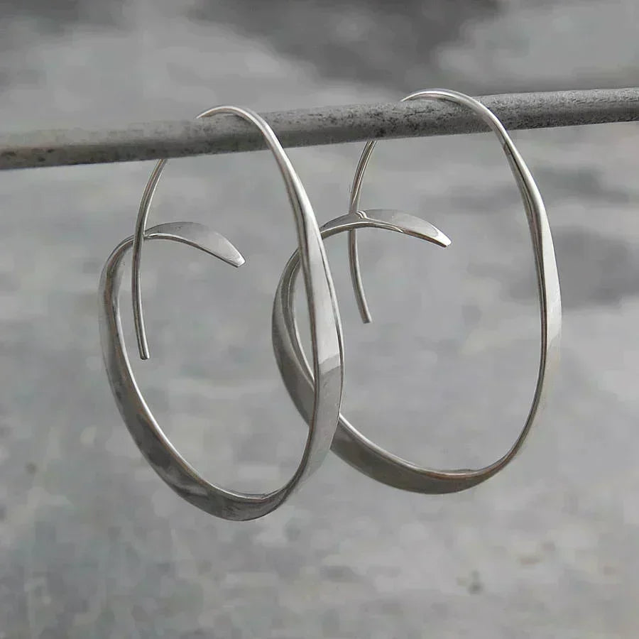 Boucles d'oreilles en spirale Joy