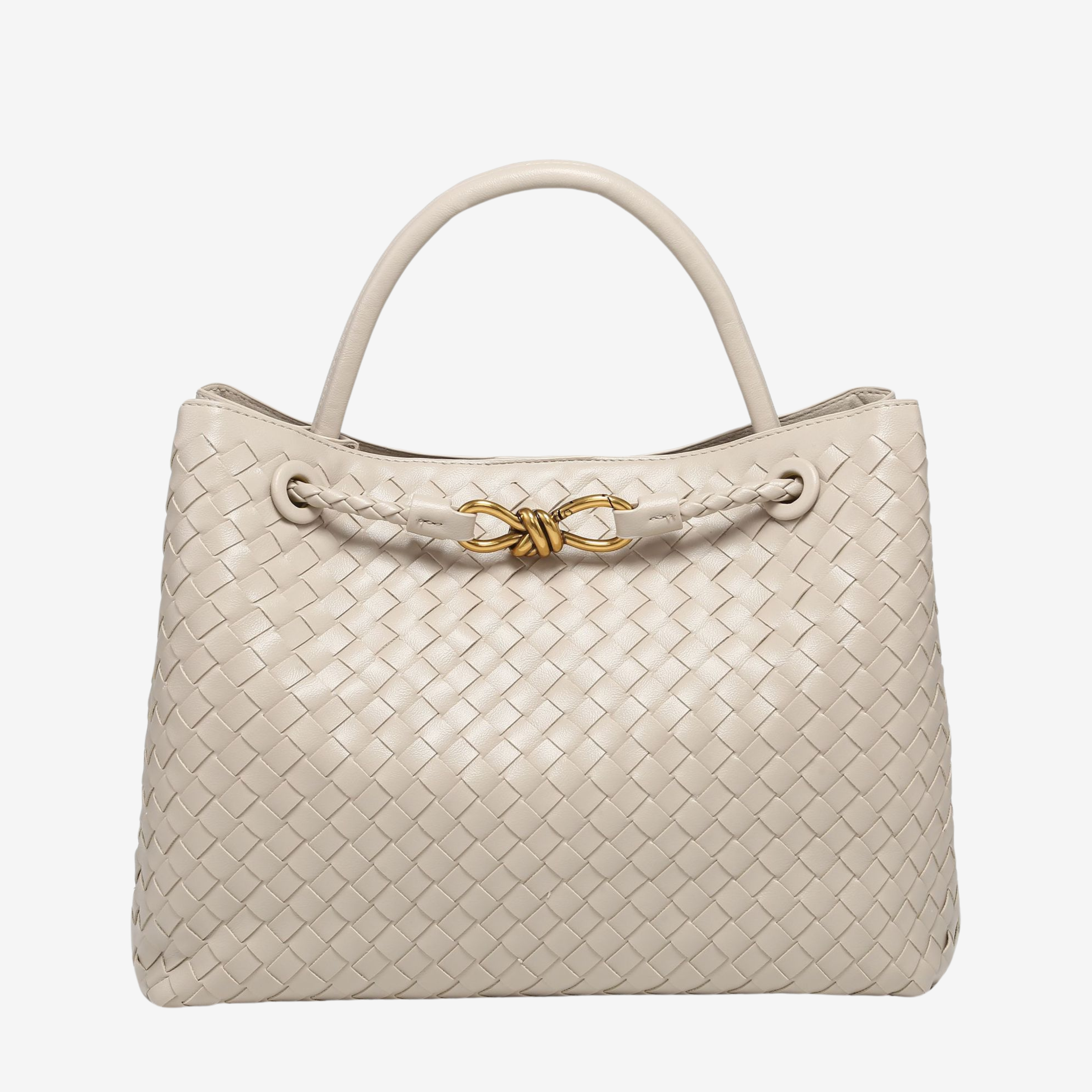Vivienne | Oversized Classic Woven Tote