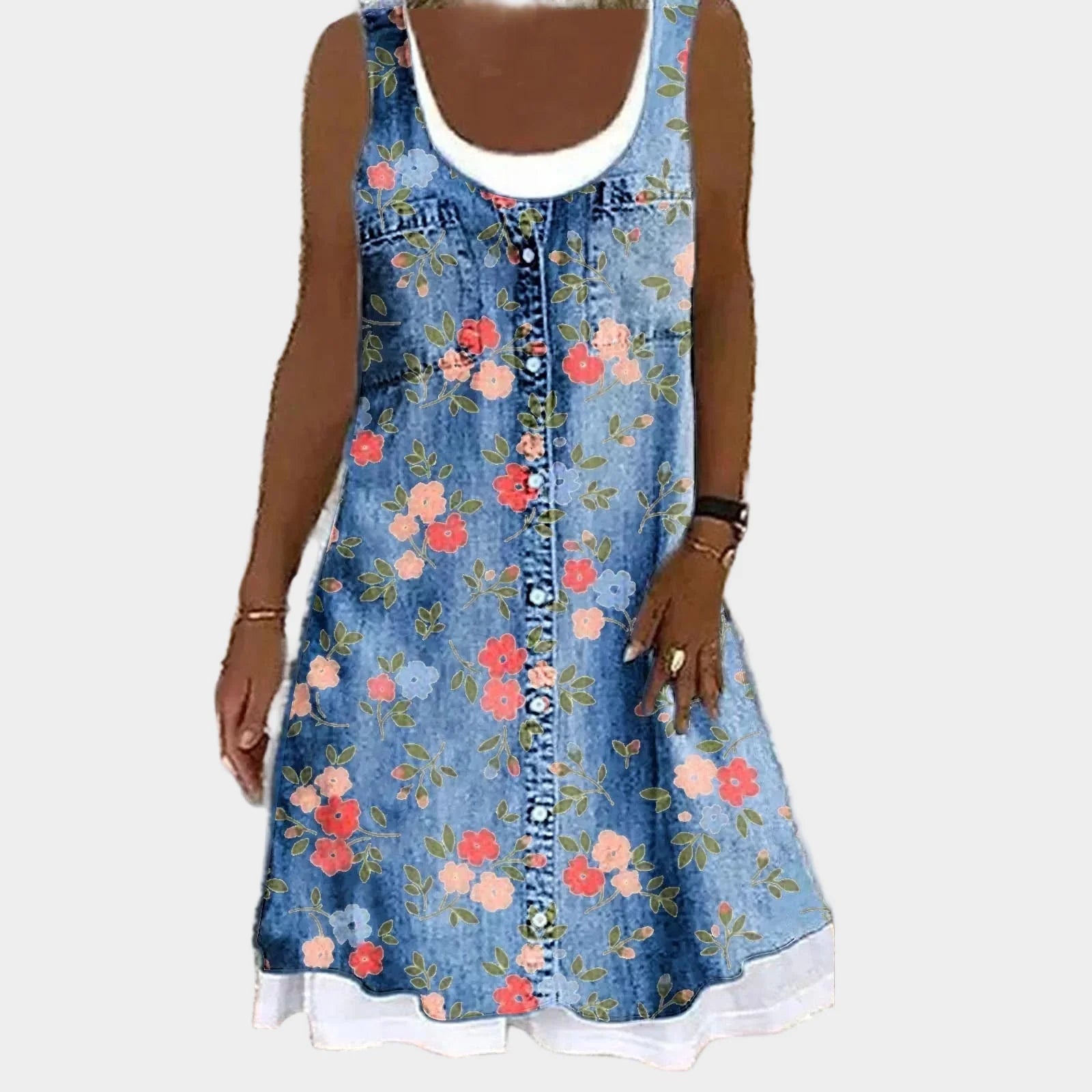 Robe en denim chic et confortable