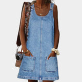 Robe en denim légère et fonctionnelle