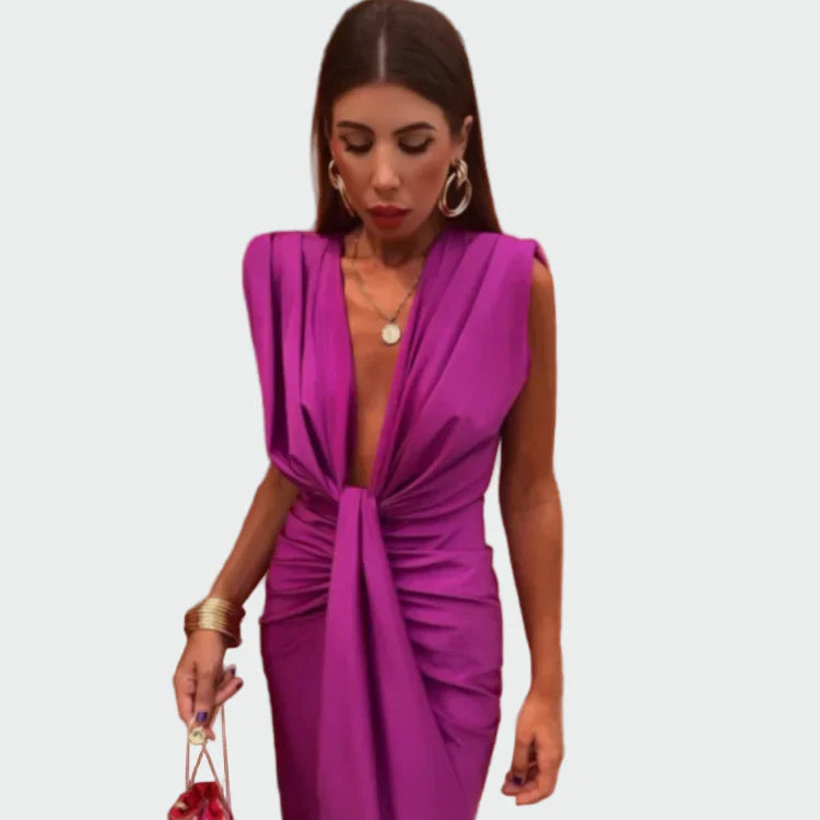 Élégante Robe Plissée