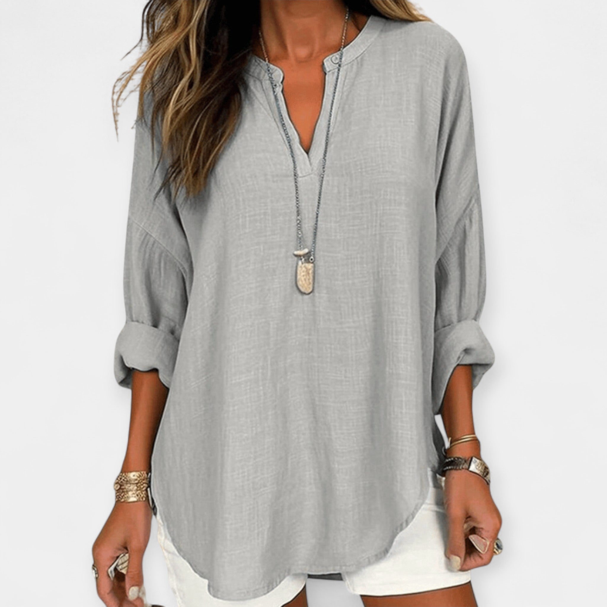 Chemise en Lin Idéale pour la Plage