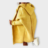 Pull Tricoté à Capuche