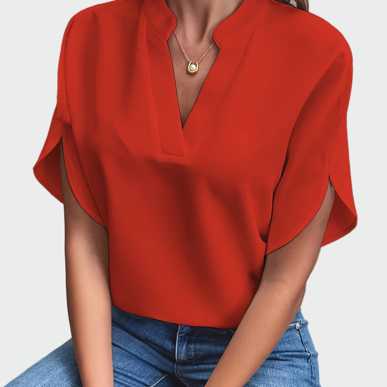 Drapé Design Blouse
