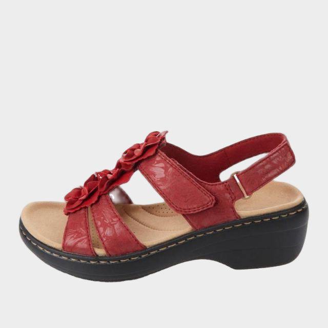 Bordeaux Orthopedic Sandals