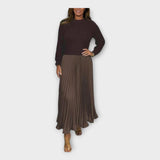 Robe Chic au Design Plissé et au Style Intemporel