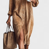 Lova - Robe contemporaine à silhouette décontractée