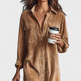 Lova - Robe contemporaine à silhouette décontractée