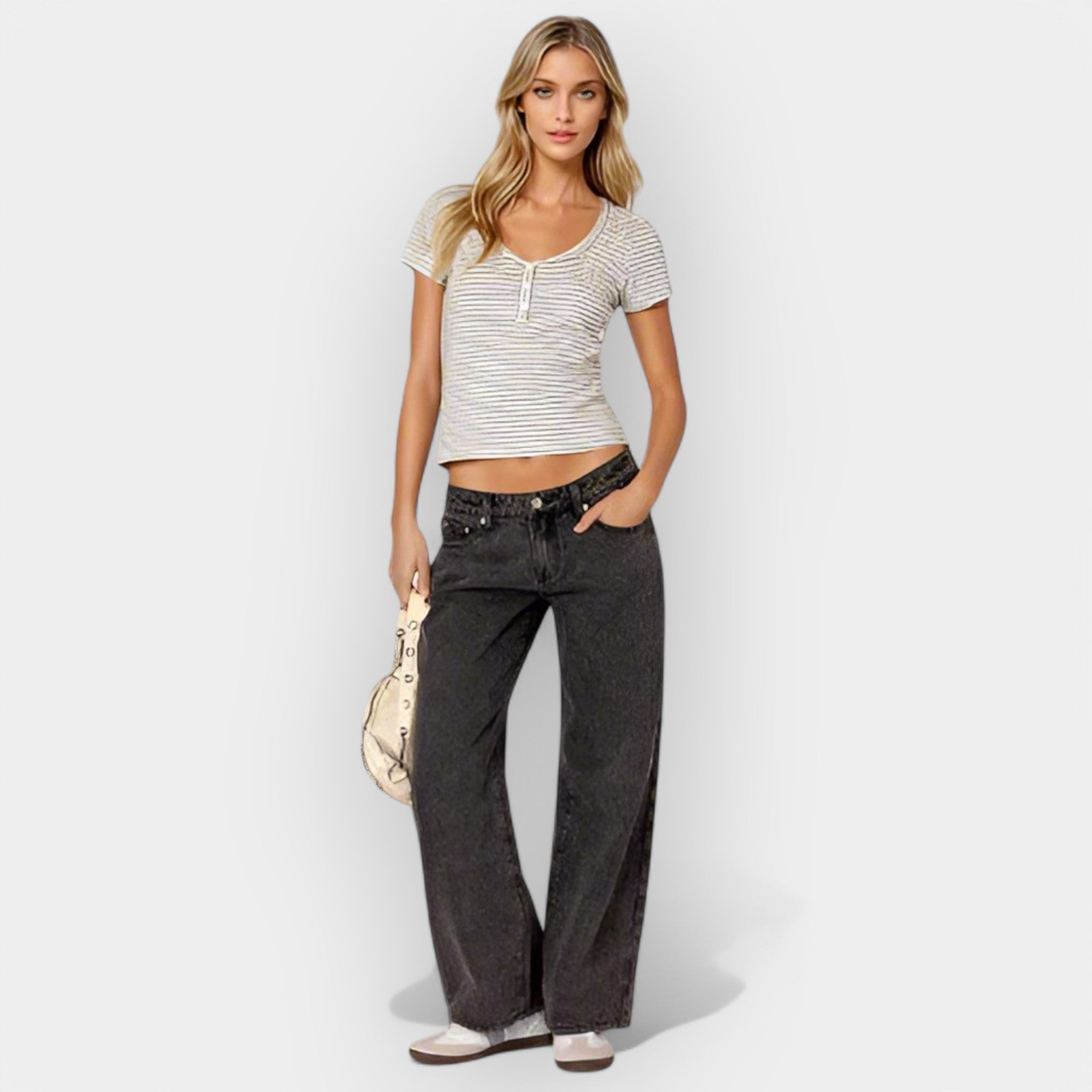 Basse Taille Jean Pantalon