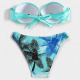 Sexy Bikini à Dos Ouvert et Design Élégant