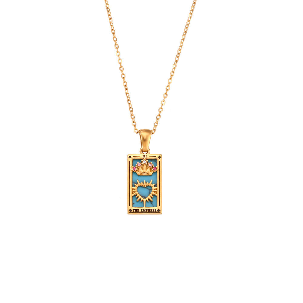 Sabina – Collier en or avec pendentif subtil