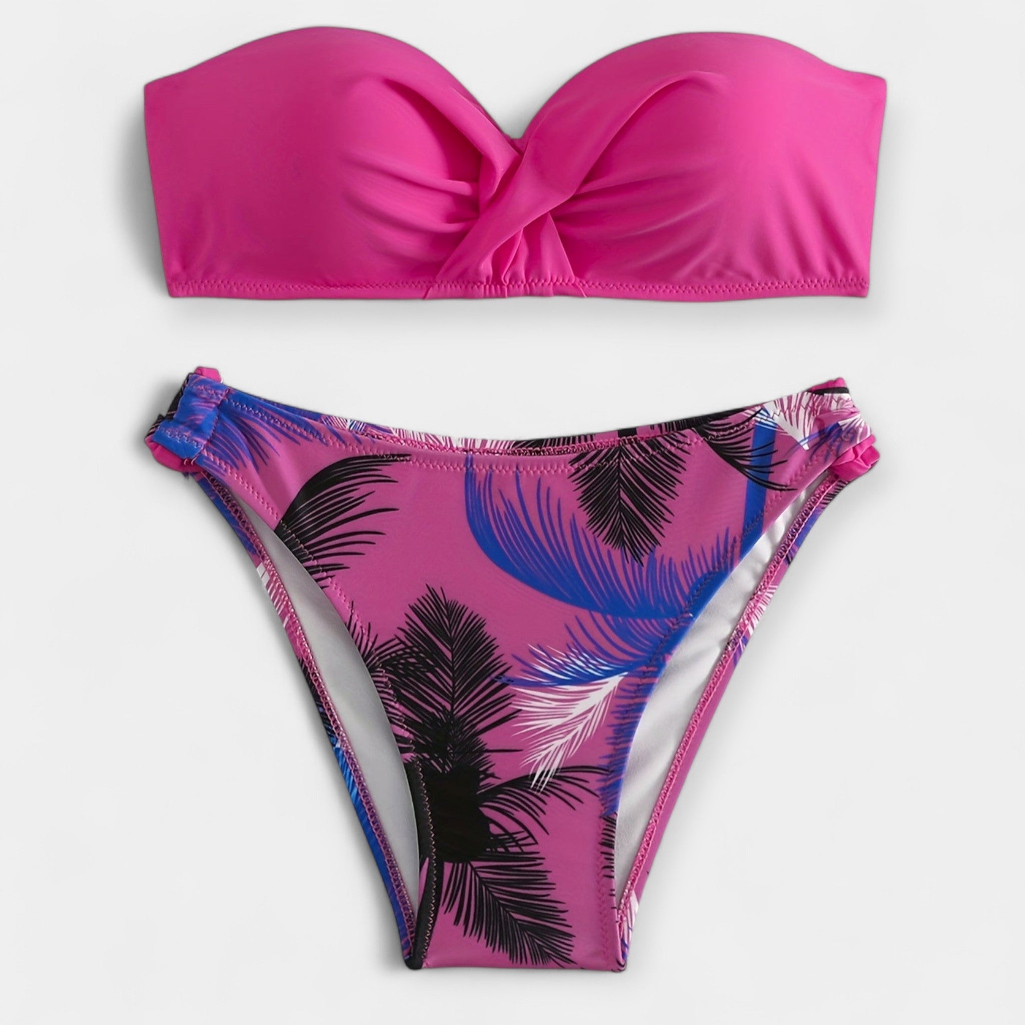 Sexy Bikini à Dos Ouvert et Design Élégant