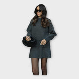Ensemble Tricoté Moderne : Pull et Jupe