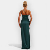 Robe Satinée pour Événements Élégants