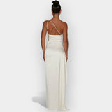 Robe Satinée pour Événements Élégants