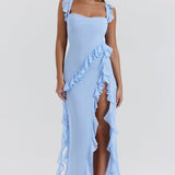 Meissa | Robe à Volants Asymétriques