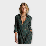 Chemise-robe au style intemporel