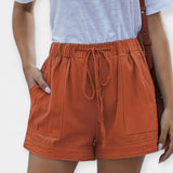Shorts à Ceinture Ajustable