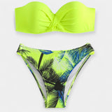 Sexy Bikini à Dos Ouvert et Design Élégant