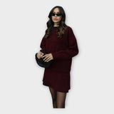 Ensemble Tricoté Moderne : Pull et Jupe