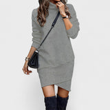 Nicolas - Robe Longue Décontractée à Manches