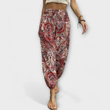 Pantaloons with Ethnic Pattern