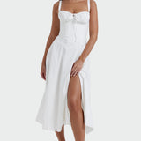 Robe d'Été à Encolure Bustier