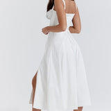 Robe d'Été à Encolure Bustier