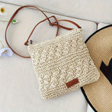 Élégant sac à bandoulière en herbe