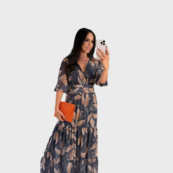 Robe Florale Confortable