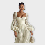 Robe maxi légère au style romantique