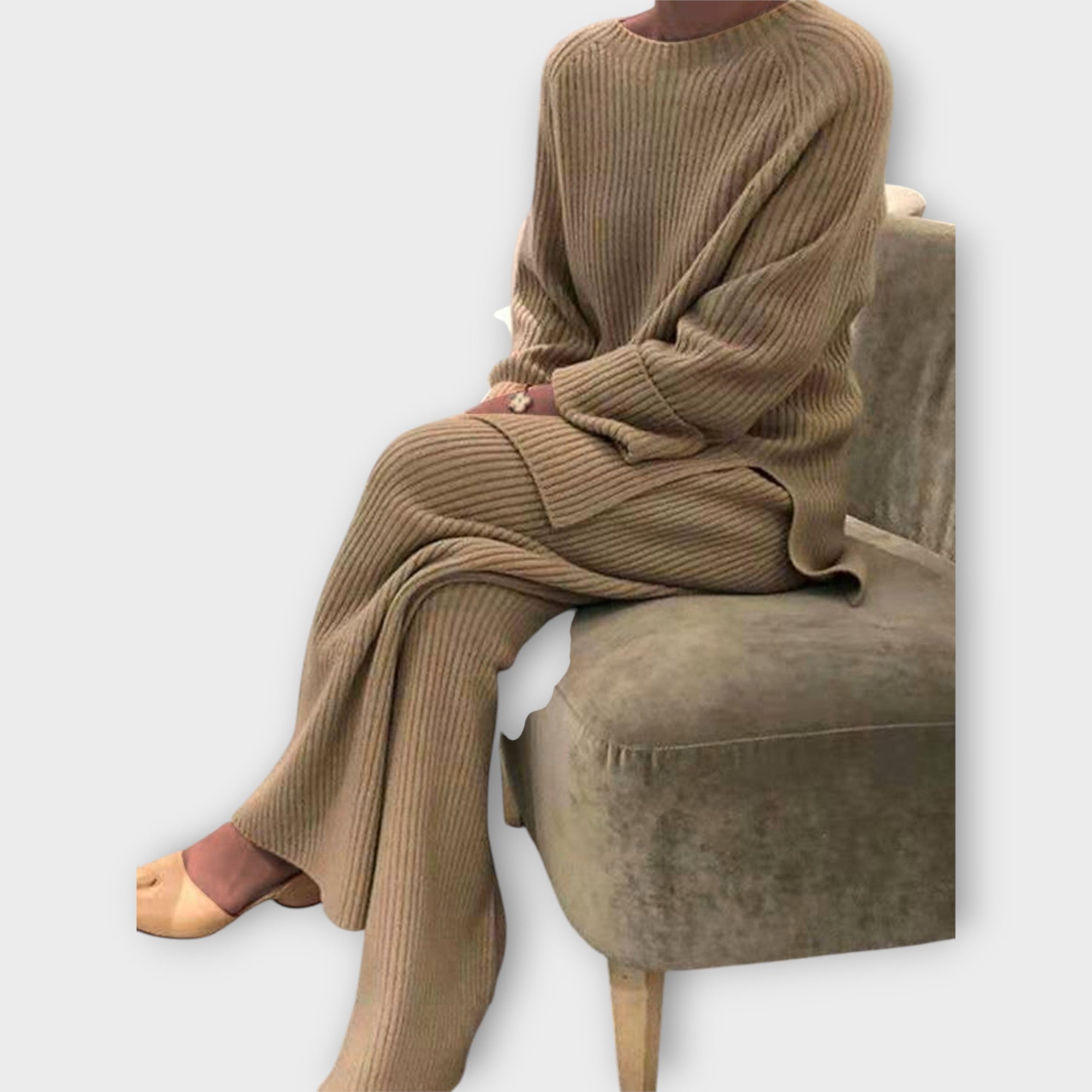 Ensemble Tricoté à Coupe Relaxed