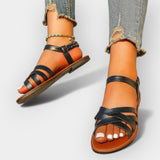 Sandales Artisanales à Lanières Ajustables