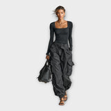 Pantalon cargo au confort contemporain