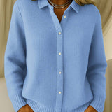 Maeve | Cardigan Classique en Maille avec Boutons