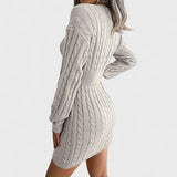 Purezza - Élégante robe en tricot chaude