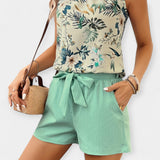 Ensemble Tropical avec Haut à Bretelles