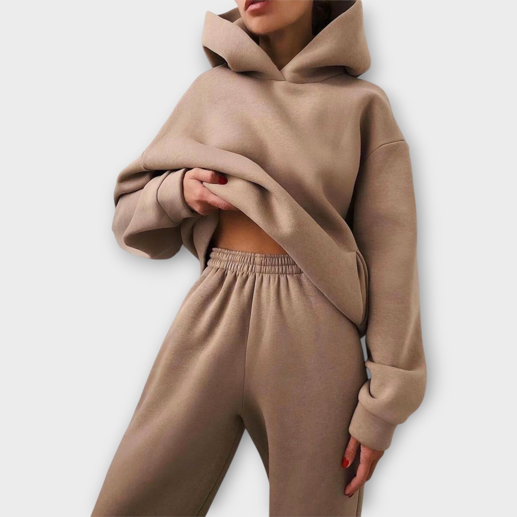 Ensemble Moderne avec Capuche Confortable