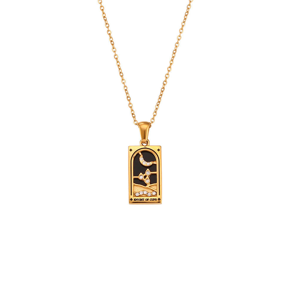 Sabina – Collier en or avec pendentif subtil