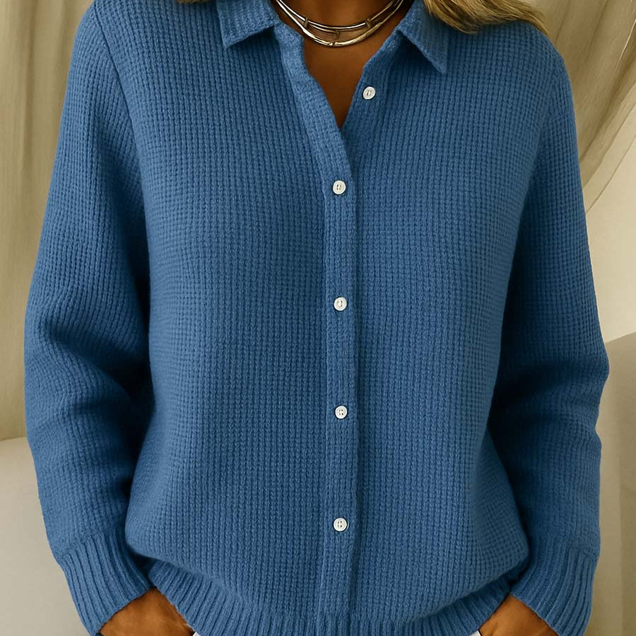Maeve | Cardigan Classique en Maille avec Boutons