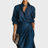 Nayla - Élégante Robe Plissée