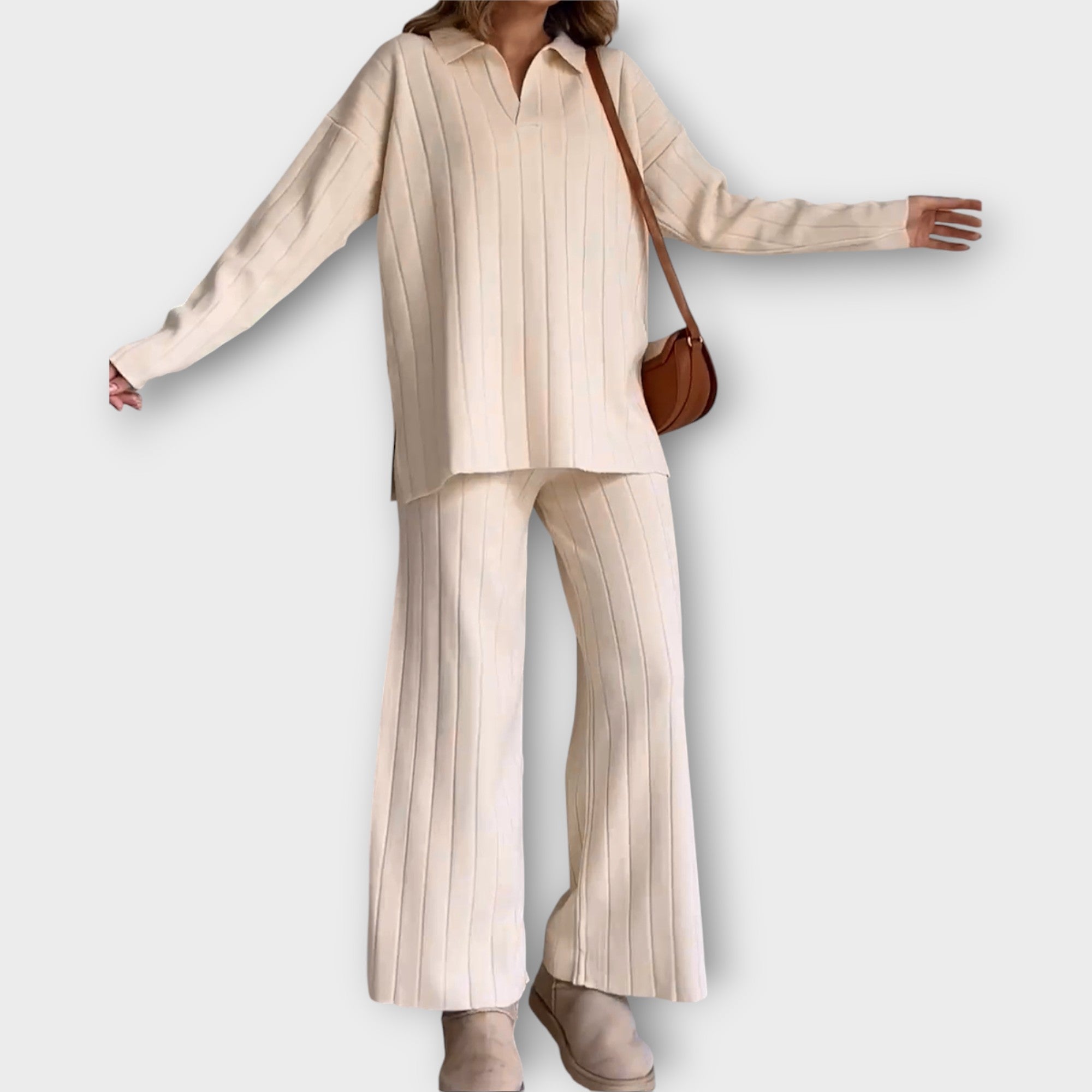 Ensemble Décontracté au Design Minimaliste